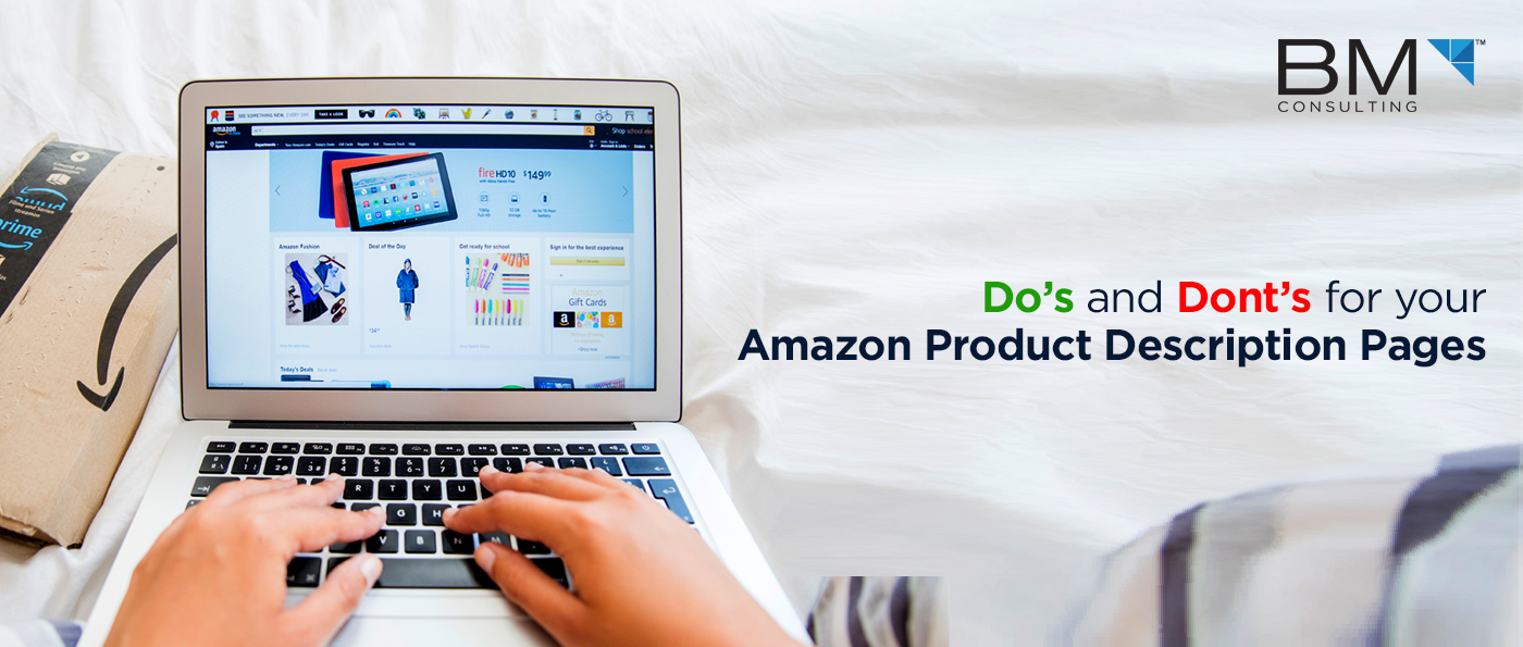 Do’s and dont’s for your Amazon product description pages Digital
